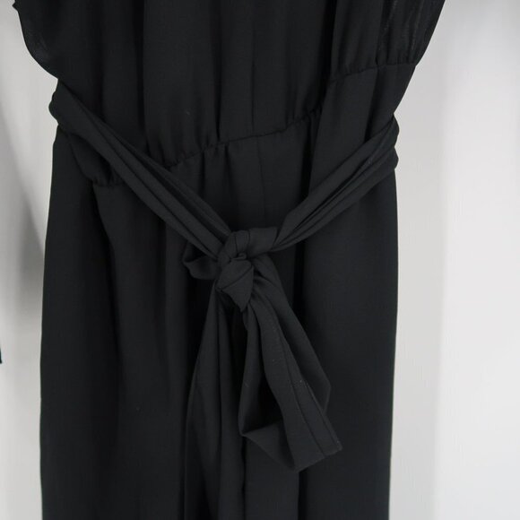 Vintage Michael Maiello for Pat Richards Black Jumpsuit Size 10 1970's - Picture 6 of 16